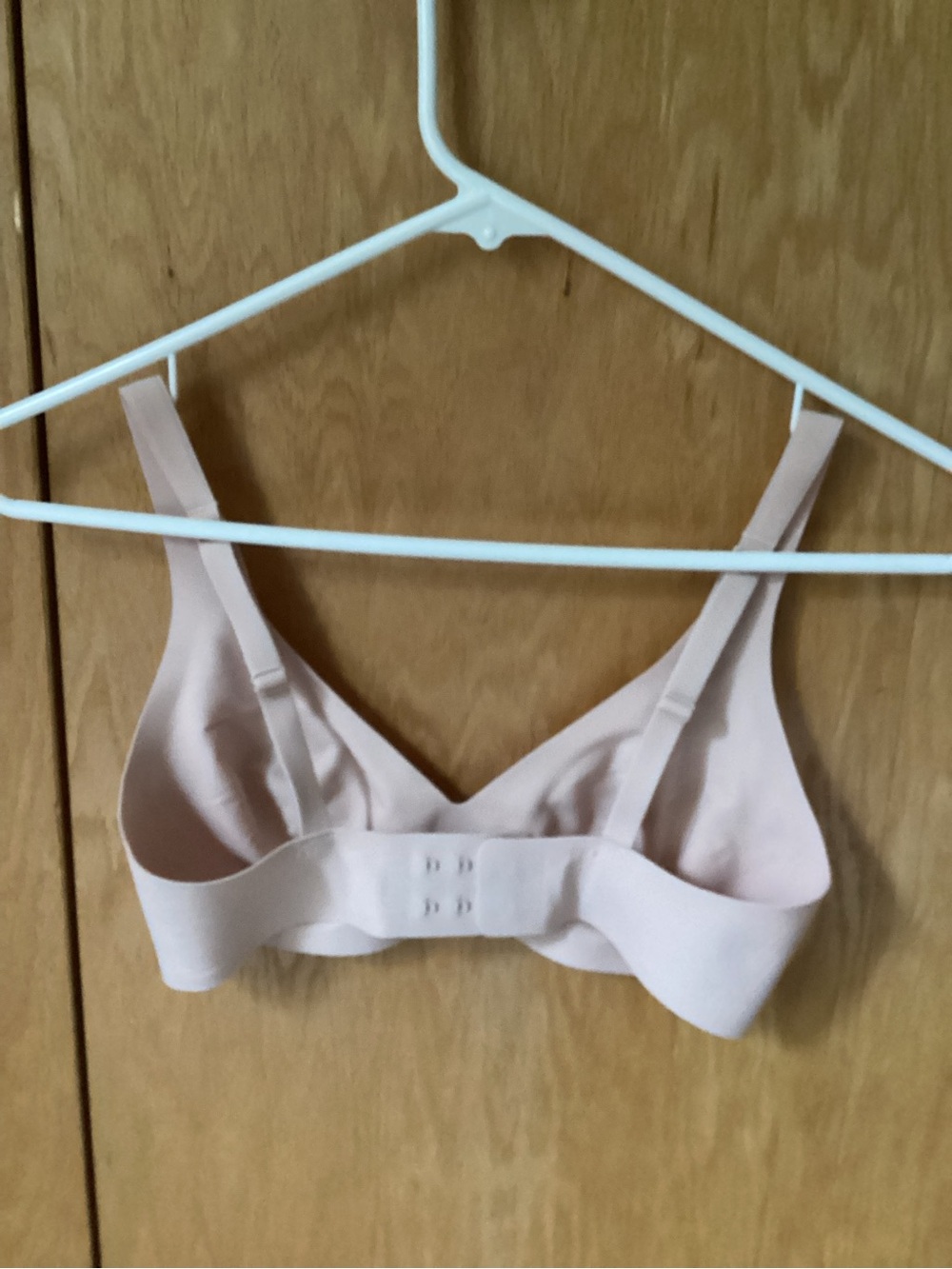 Bombas No Show Plunge Bralette Pink Sandstone Small - Picture 3 of 10